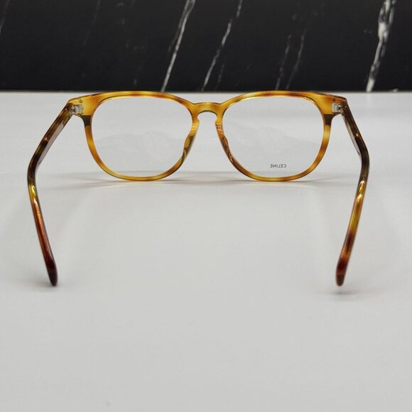 NEW CELINE CL50046F 053 HAVANA ROUND UNISEX CELINE EYEGLASSES - Picture 6 of 11